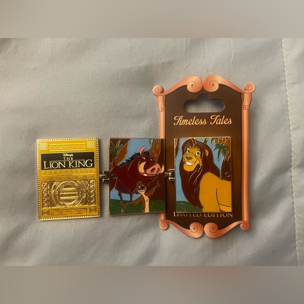 Timeless Tales Lion King Limited Edition Pin